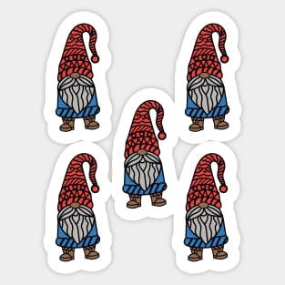 Gnome Pattern Sticker